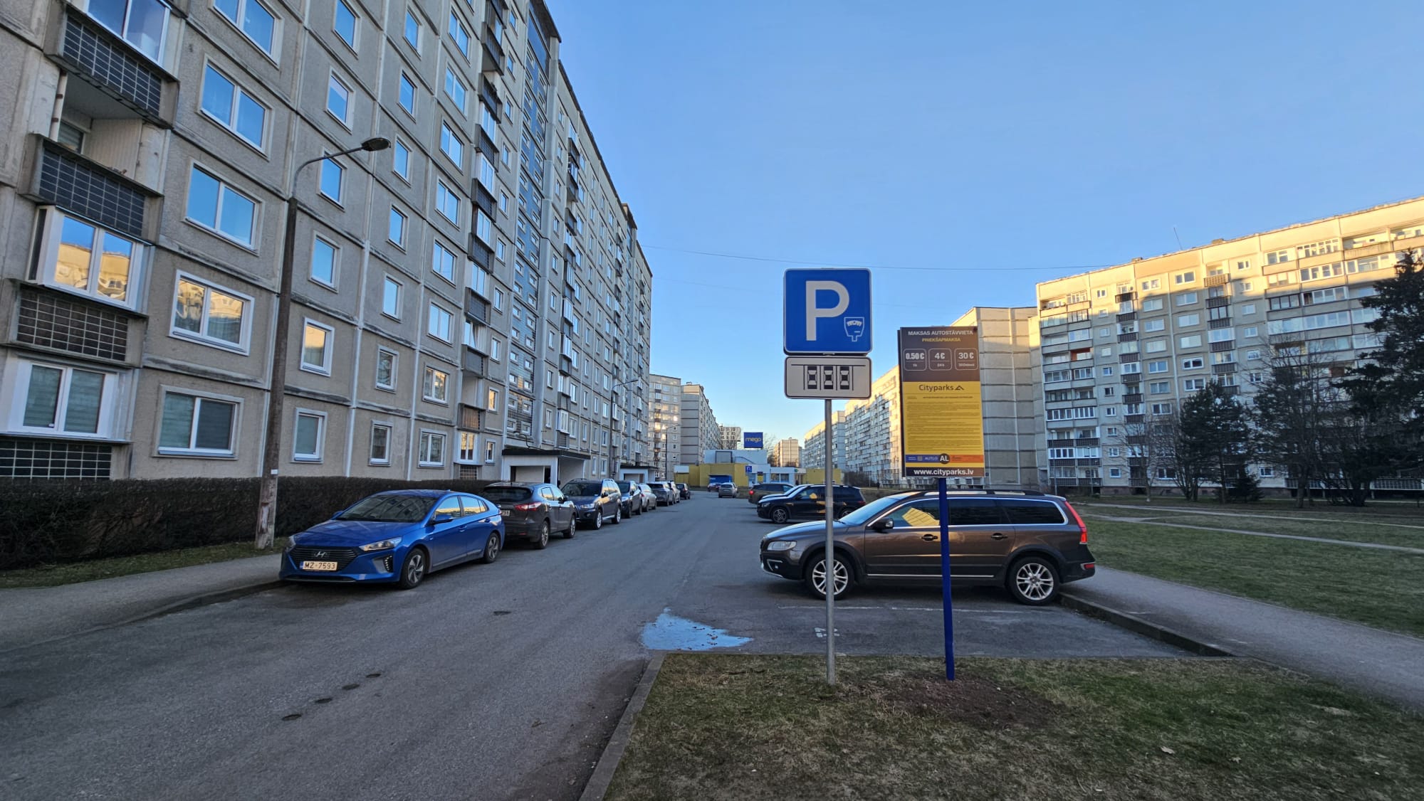 Stāvvietas fotogrāfija